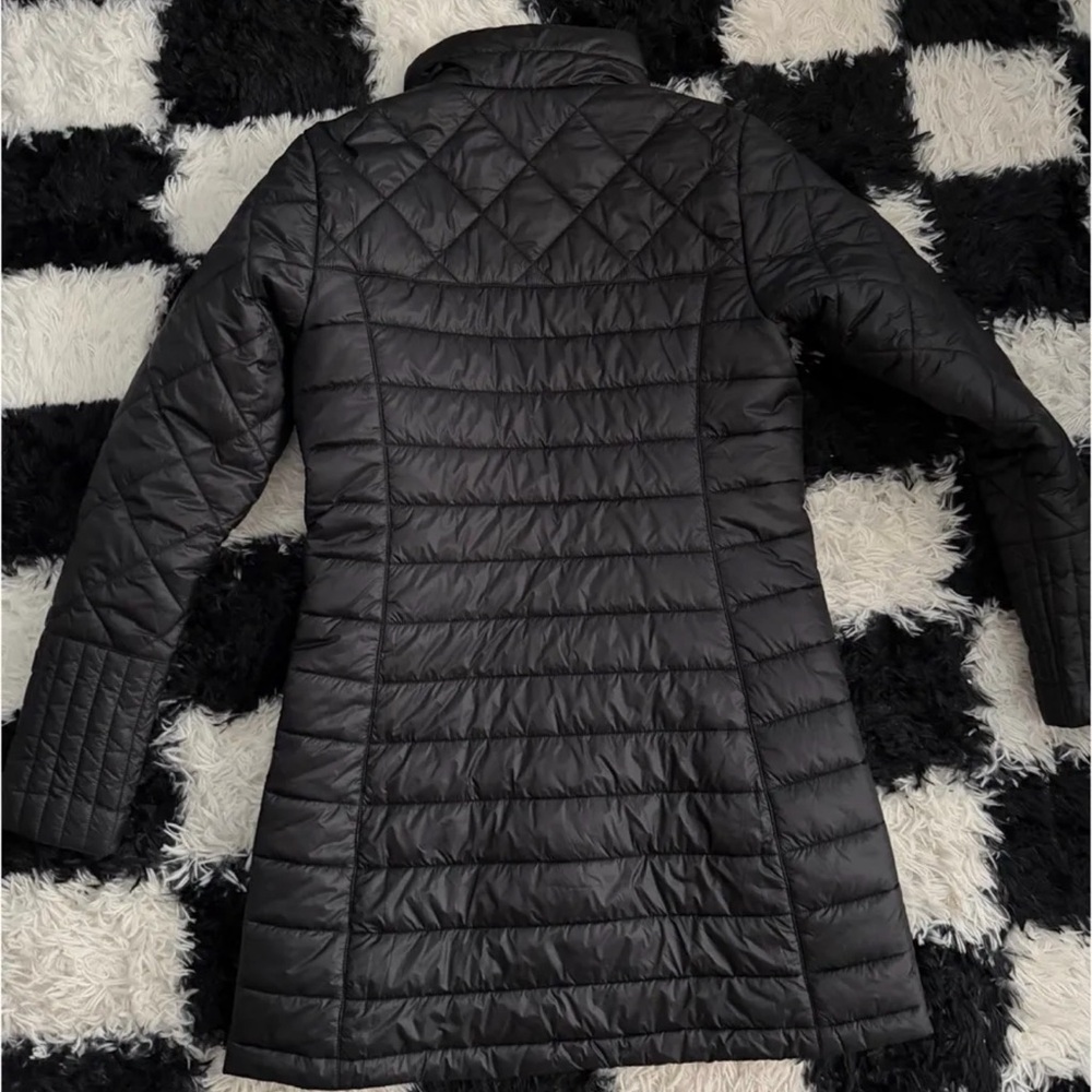 Patagonia Black Quilted Long Puffer Jacket - Picture 2 of 7